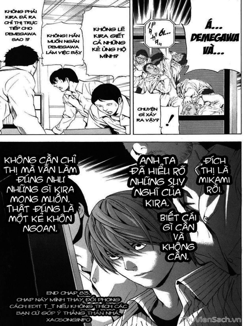 Truyện Tranh Cuốn Sổ Thiên Mệnh - Death Note trang 3