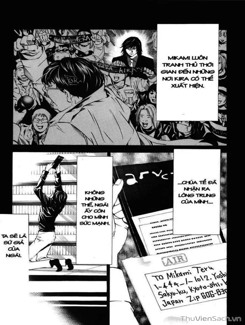 Truyện Tranh Cuốn Sổ Thiên Mệnh - Death Note trang 3