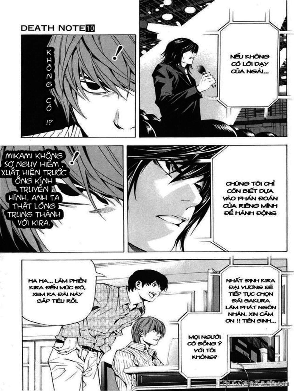 Truyện Tranh Cuốn Sổ Thiên Mệnh - Death Note trang 3