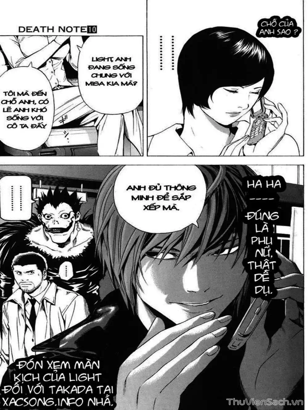 Truyện Tranh Cuốn Sổ Thiên Mệnh - Death Note trang 3