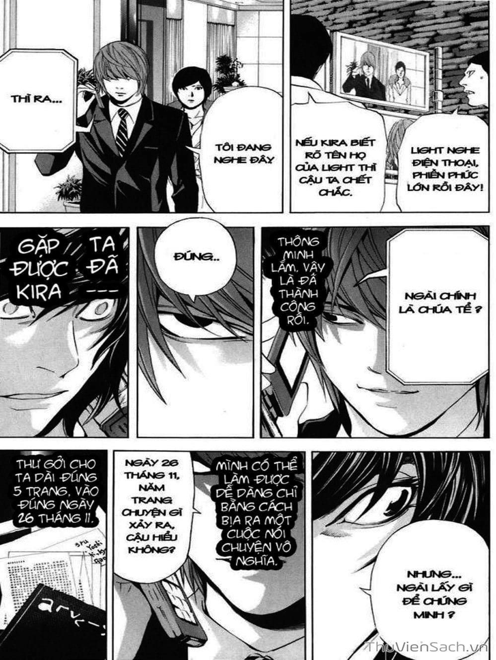 Truyện Tranh Cuốn Sổ Thiên Mệnh - Death Note trang 3