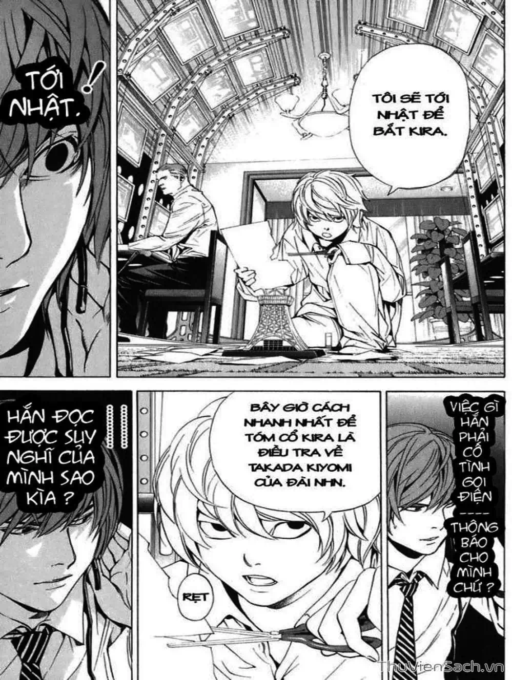 Truyện Tranh Cuốn Sổ Thiên Mệnh - Death Note trang 3