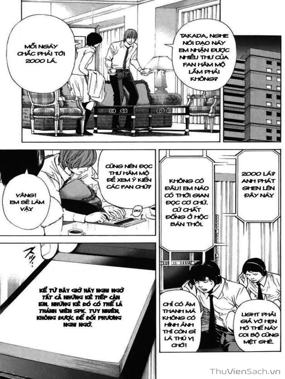 Truyện Tranh Cuốn Sổ Thiên Mệnh - Death Note trang 3
