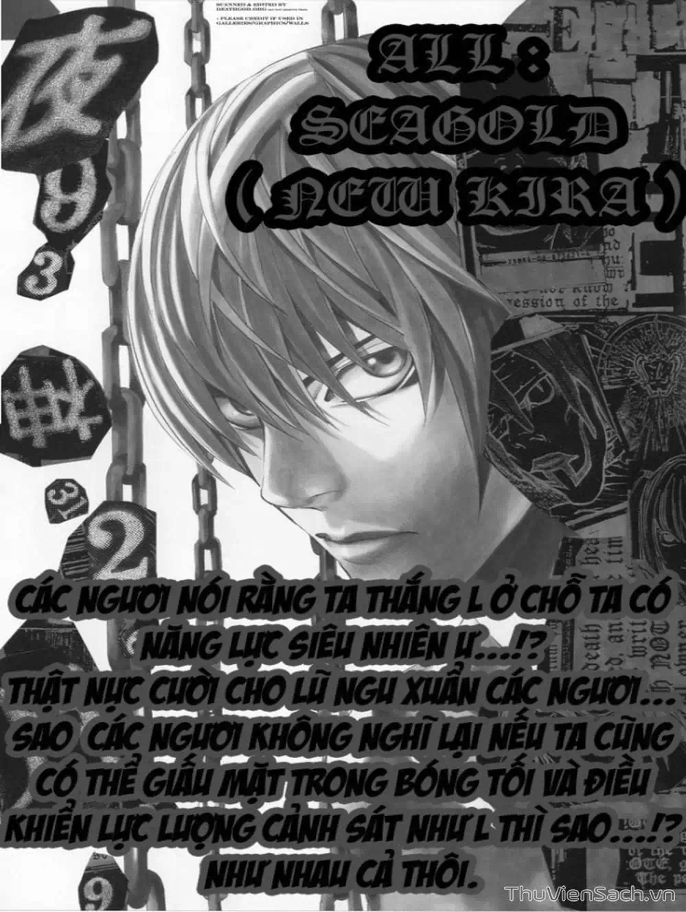 Truyện Tranh Cuốn Sổ Thiên Mệnh - Death Note trang 3