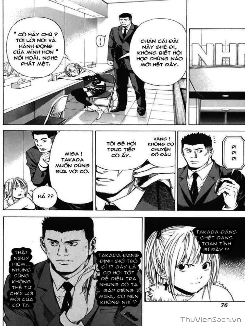 Truyện Tranh Cuốn Sổ Thiên Mệnh - Death Note trang 3