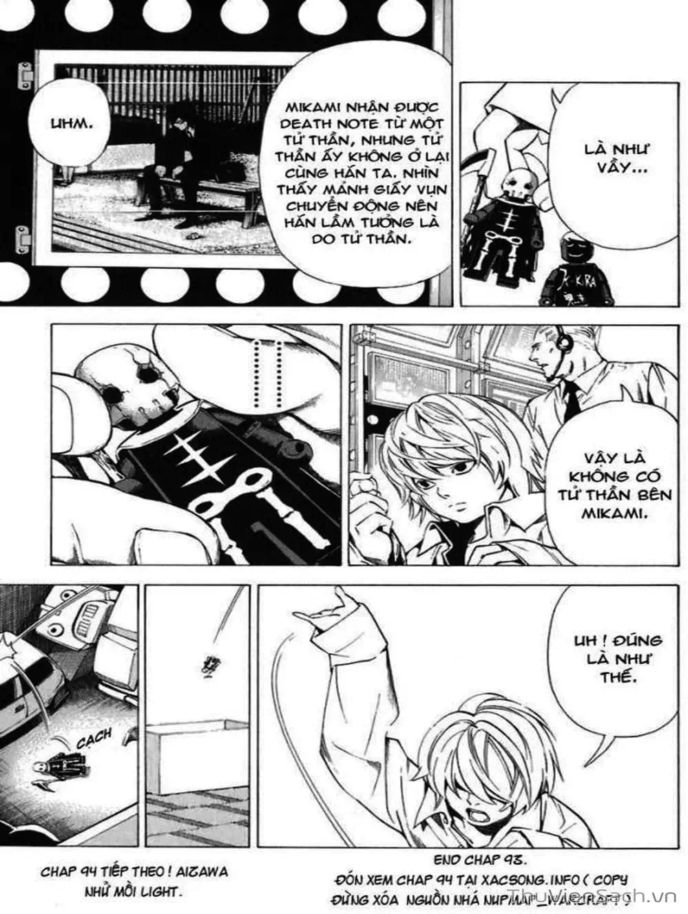 Truyện Tranh Cuốn Sổ Thiên Mệnh - Death Note trang 3