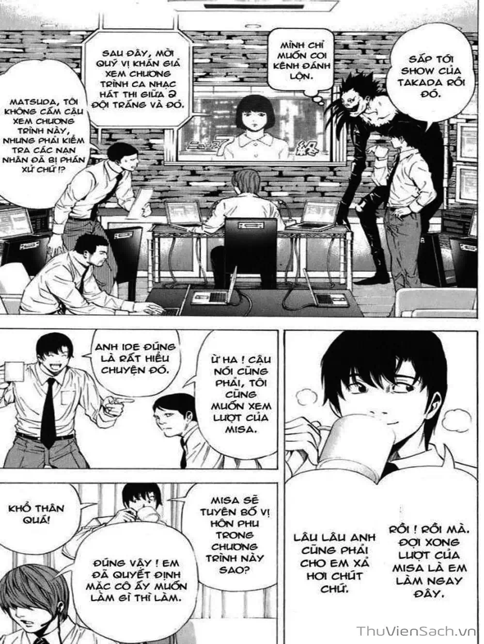 Truyện Tranh Cuốn Sổ Thiên Mệnh - Death Note trang 3