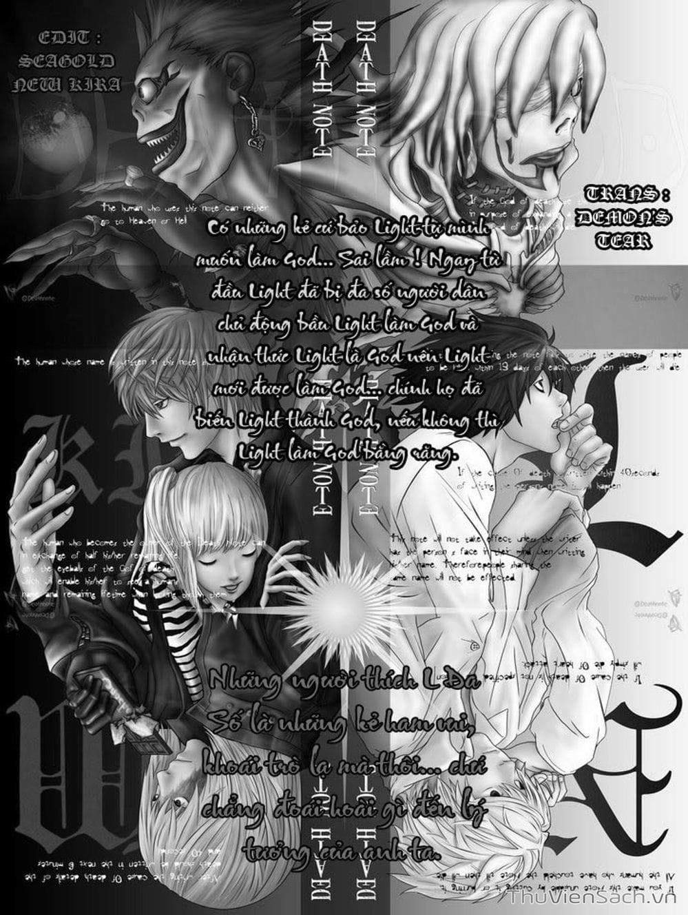 Truyện Tranh Cuốn Sổ Thiên Mệnh - Death Note trang 2114