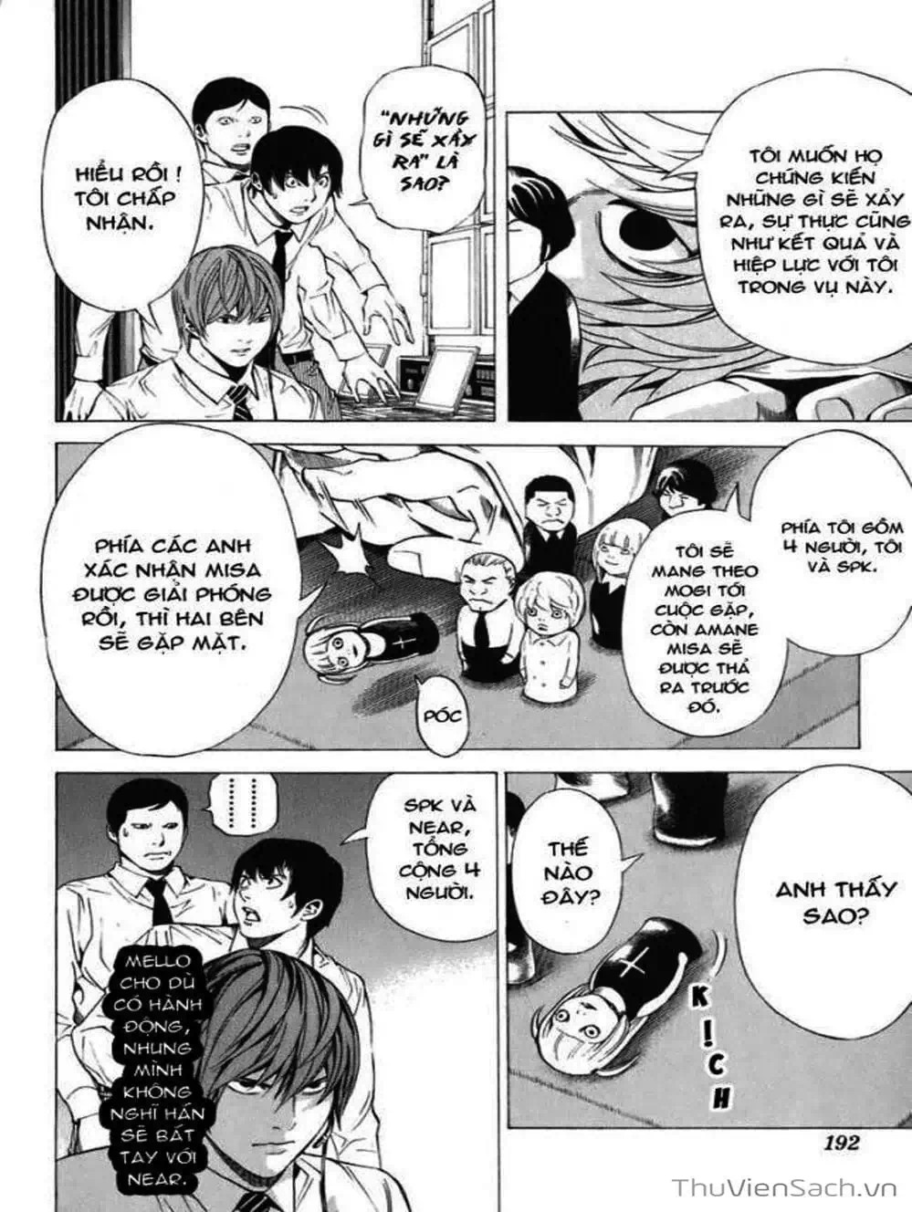 Truyện Tranh Cuốn Sổ Thiên Mệnh - Death Note trang 3