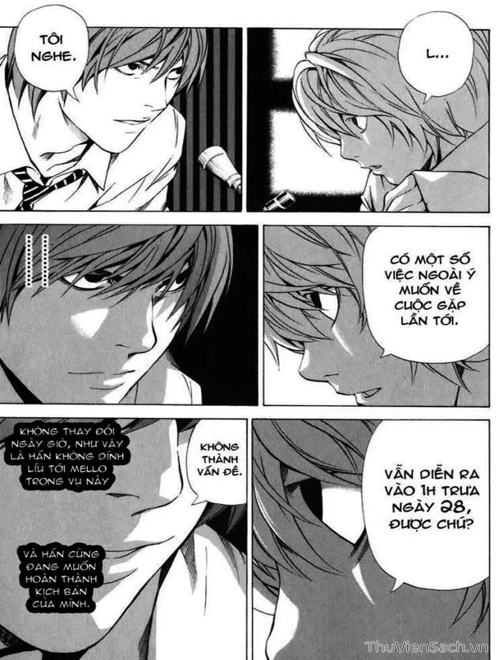 Truyện Tranh Cuốn Sổ Thiên Mệnh - Death Note trang 3