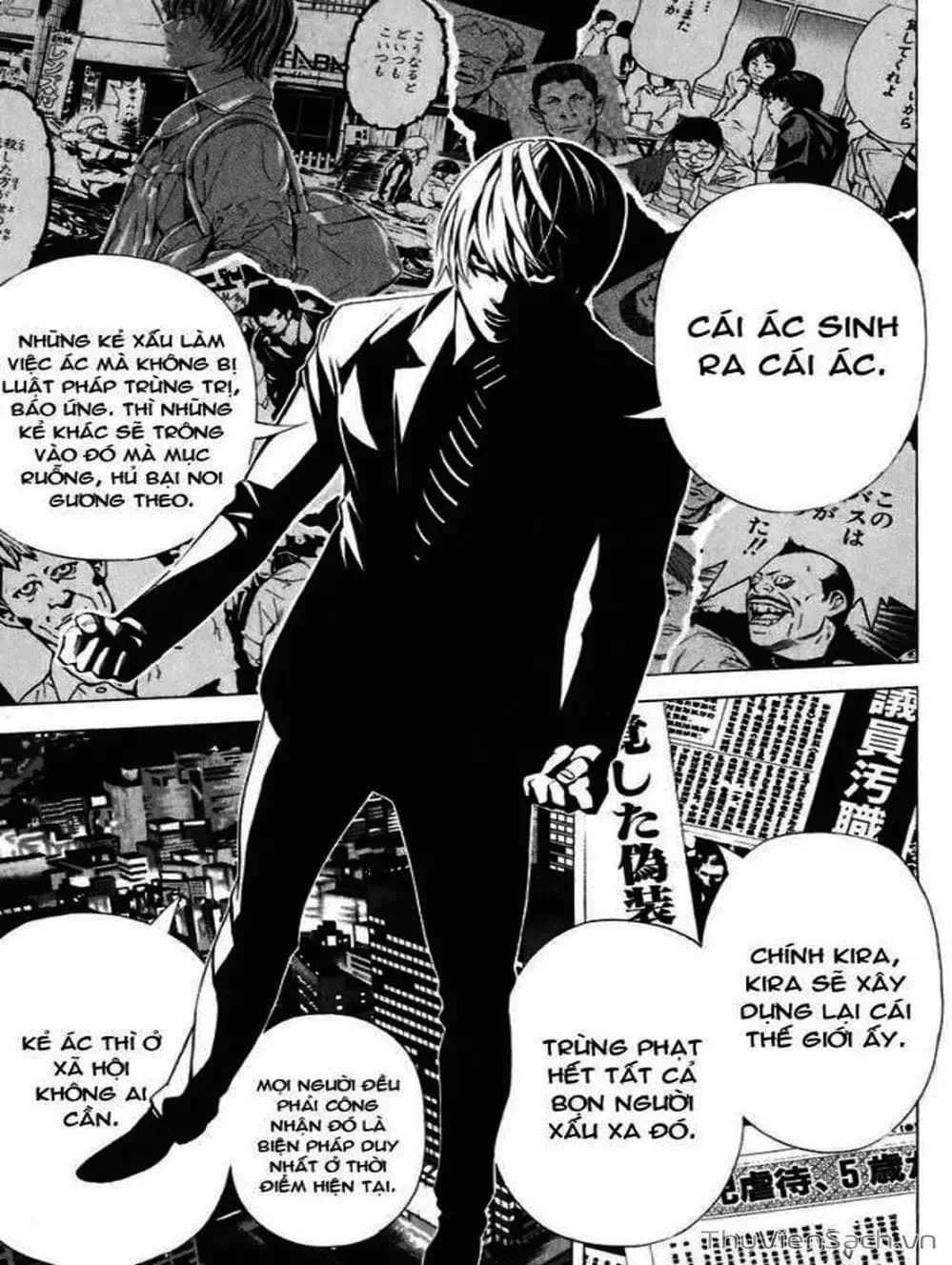 Truyện Tranh Cuốn Sổ Thiên Mệnh - Death Note trang 3