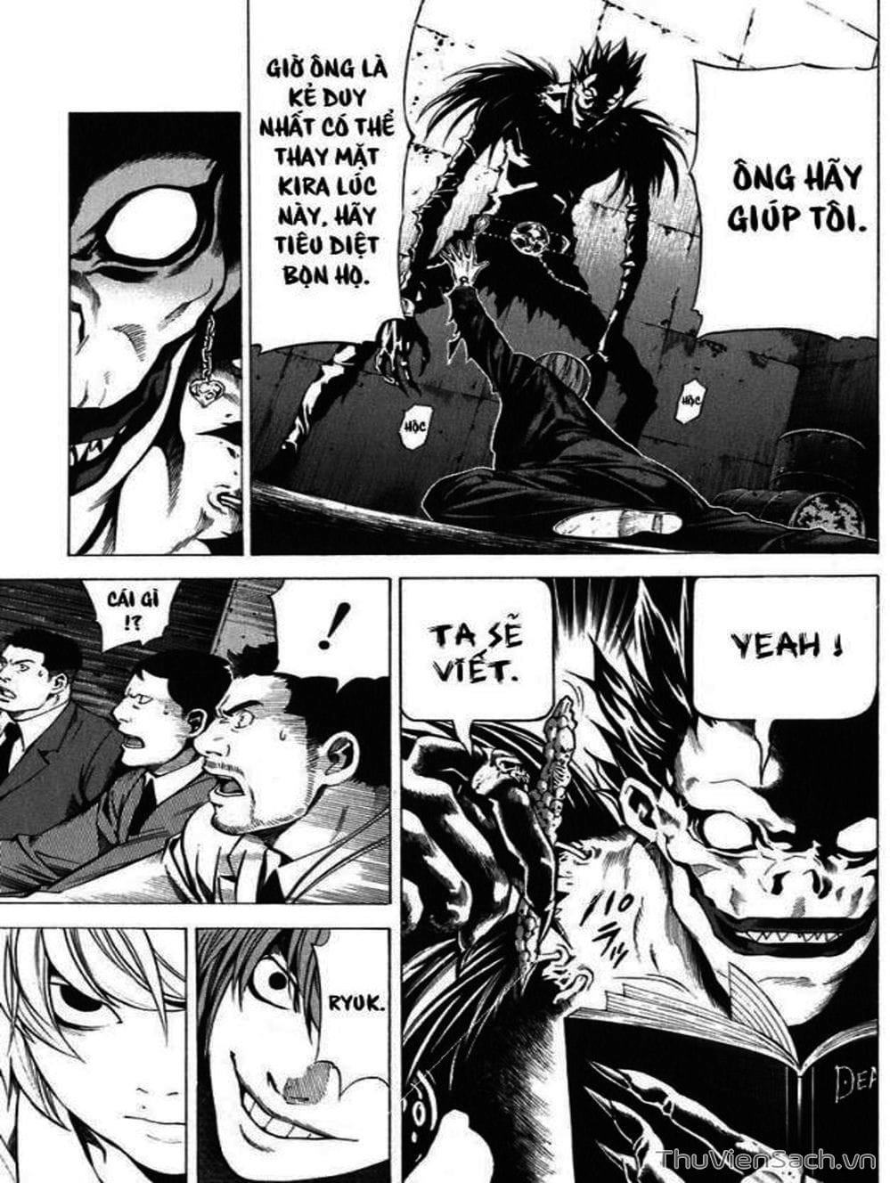 Truyện Tranh Cuốn Sổ Thiên Mệnh - Death Note trang 3
