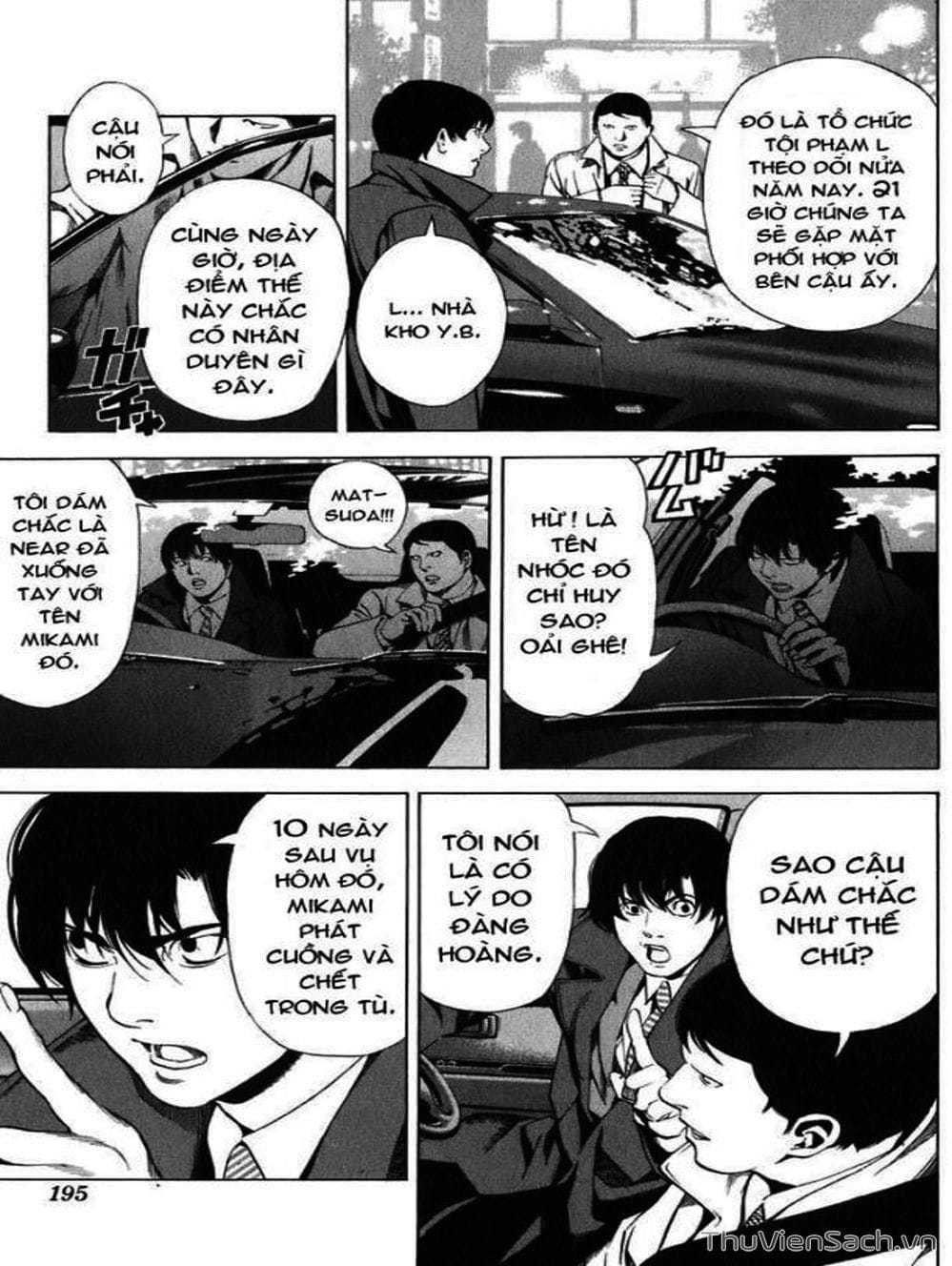 Truyện Tranh Cuốn Sổ Thiên Mệnh - Death Note trang 3