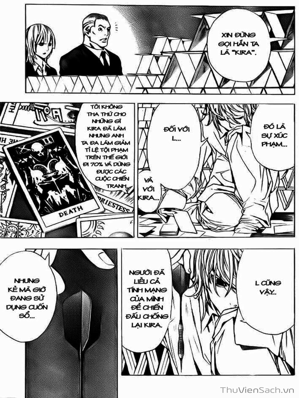Truyện Tranh Cuốn Sổ Thiên Mệnh - Death Note trang 3
