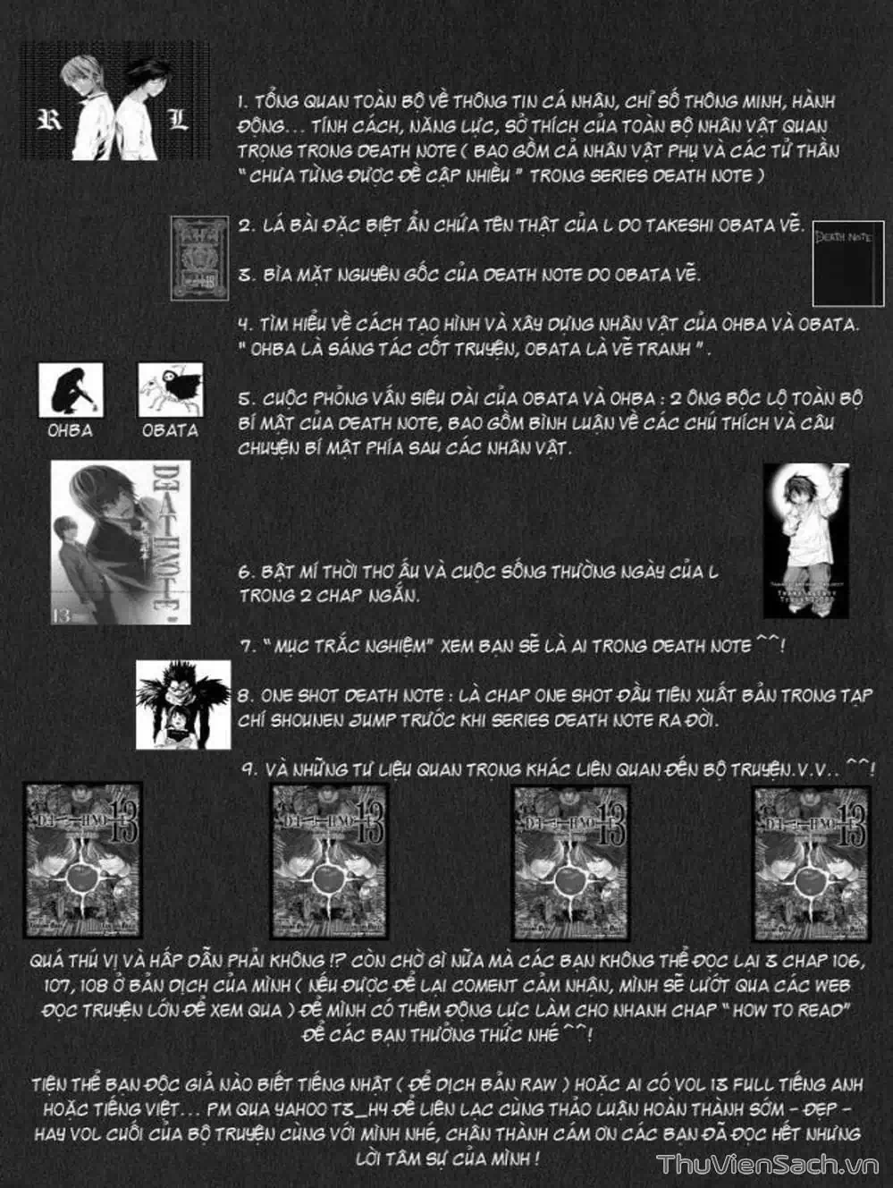 Truyện Tranh Cuốn Sổ Thiên Mệnh - Death Note trang 3