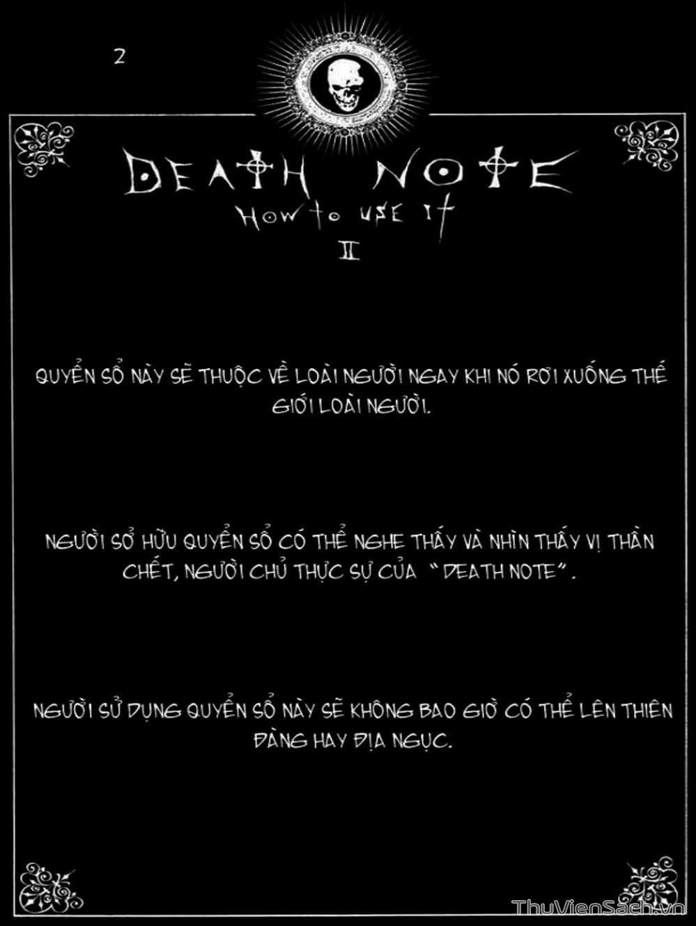 Truyện Tranh Cuốn Sổ Thiên Mệnh - Death Note trang 2428