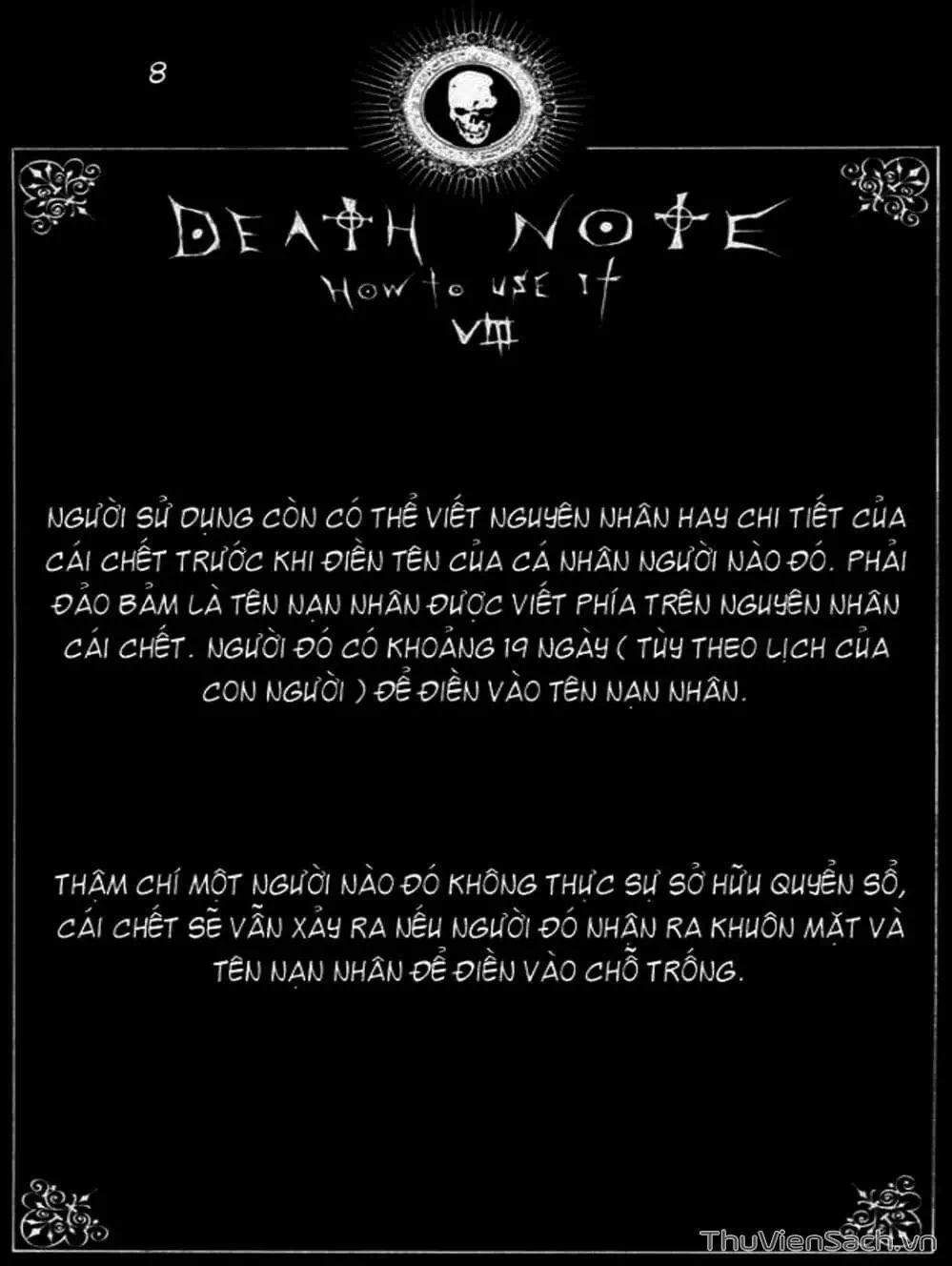 Truyện Tranh Cuốn Sổ Thiên Mệnh - Death Note trang 3