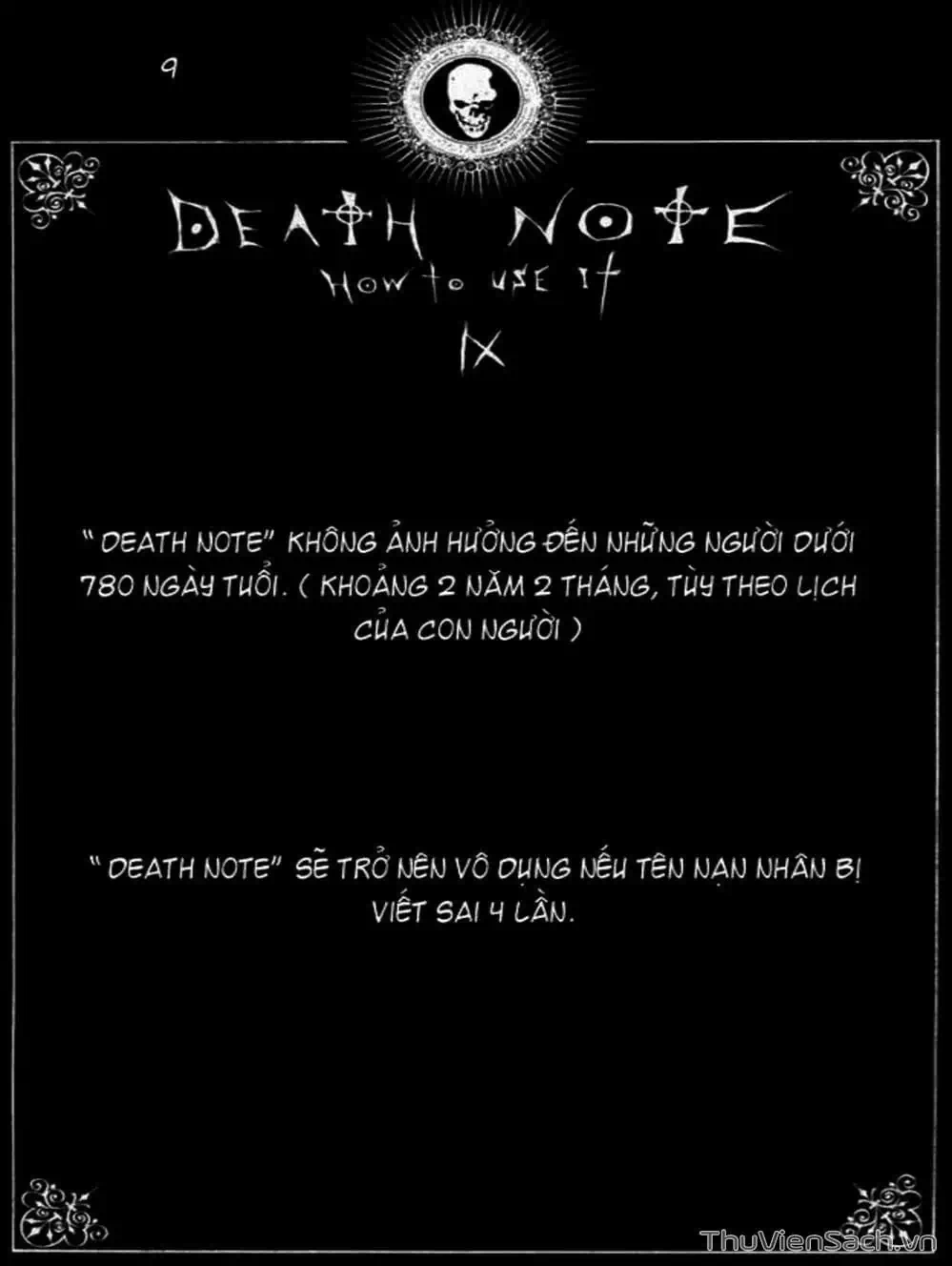 Truyện Tranh Cuốn Sổ Thiên Mệnh - Death Note trang 3