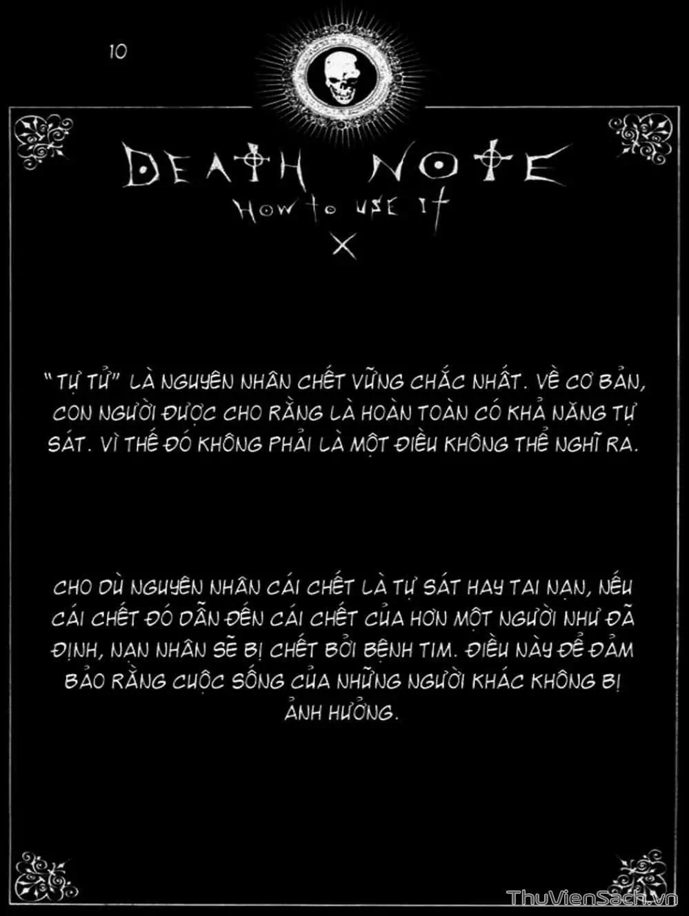 Truyện Tranh Cuốn Sổ Thiên Mệnh - Death Note trang 3