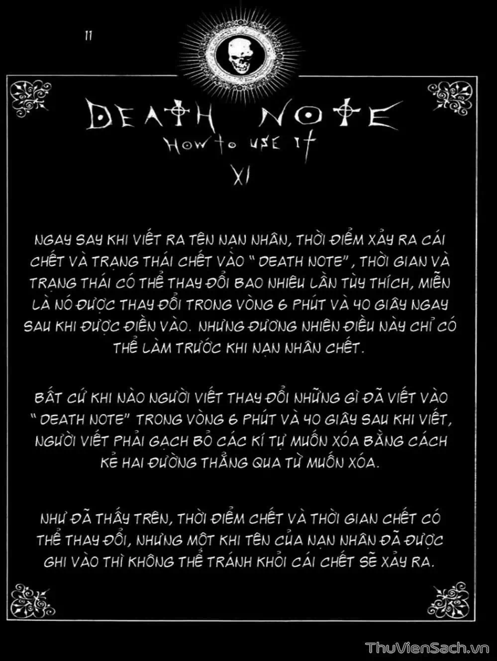 Truyện Tranh Cuốn Sổ Thiên Mệnh - Death Note trang 3