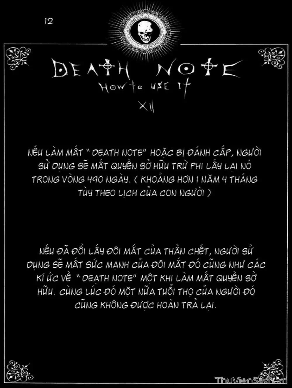 Truyện Tranh Cuốn Sổ Thiên Mệnh - Death Note trang 3