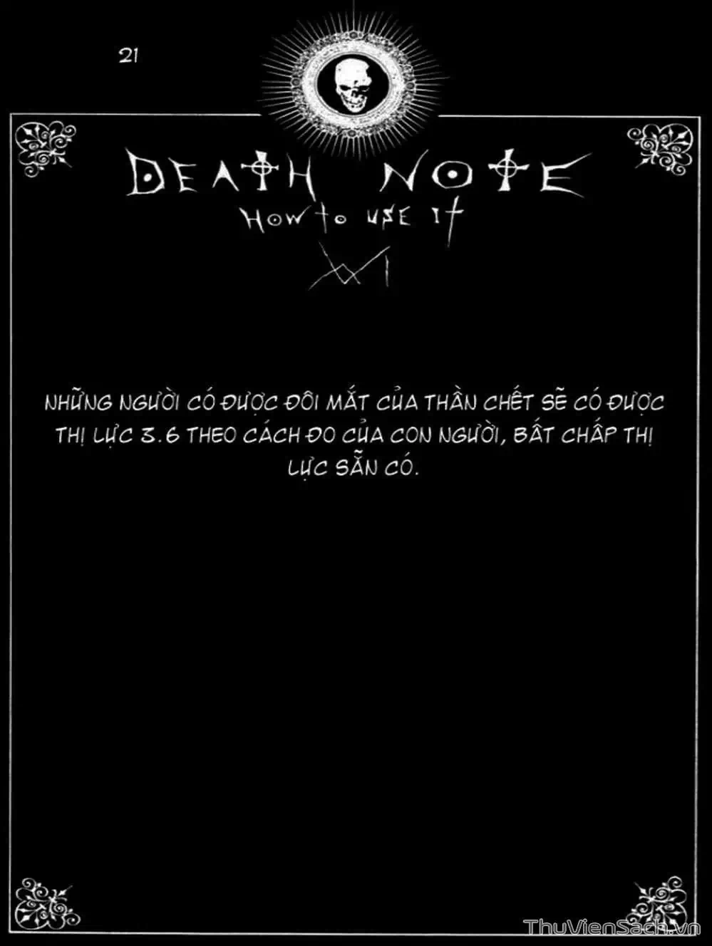 Truyện Tranh Cuốn Sổ Thiên Mệnh - Death Note trang 3