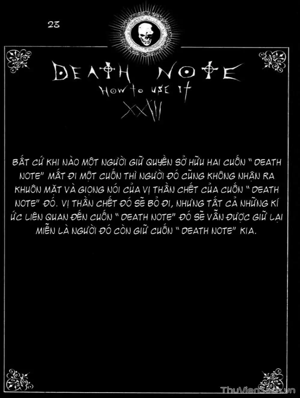 Truyện Tranh Cuốn Sổ Thiên Mệnh - Death Note trang 3