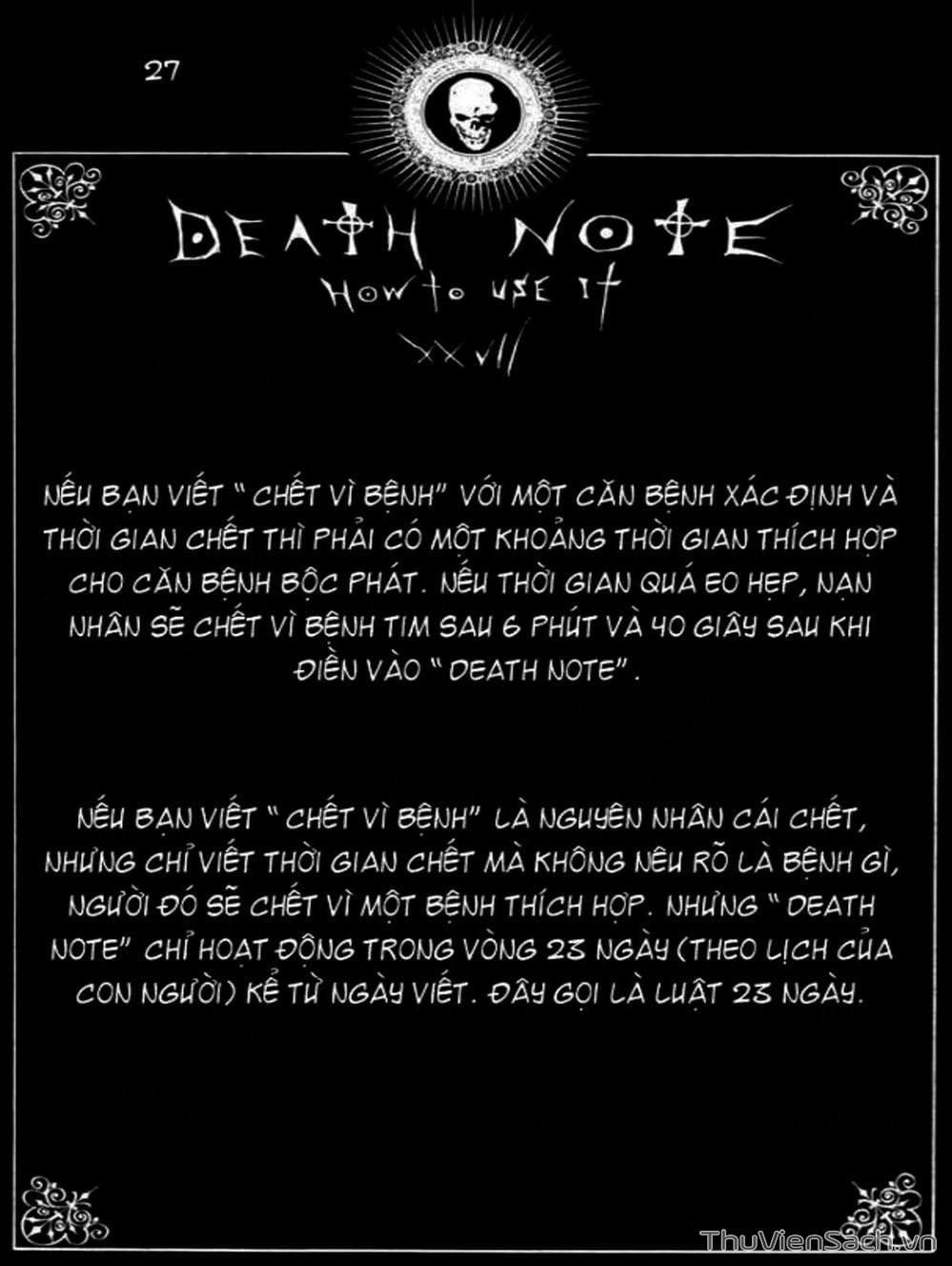 Truyện Tranh Cuốn Sổ Thiên Mệnh - Death Note trang 2453