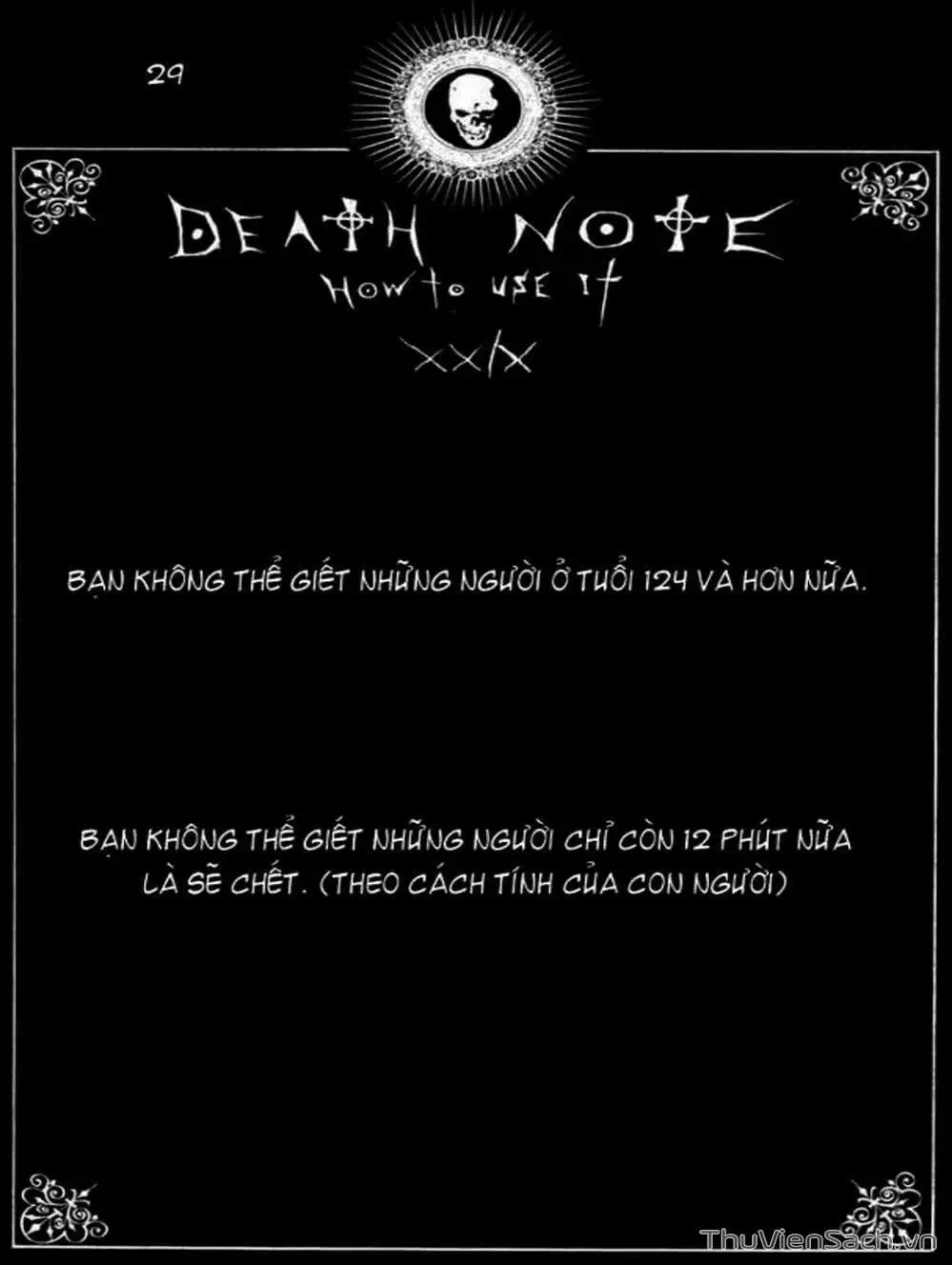 Truyện Tranh Cuốn Sổ Thiên Mệnh - Death Note trang 3
