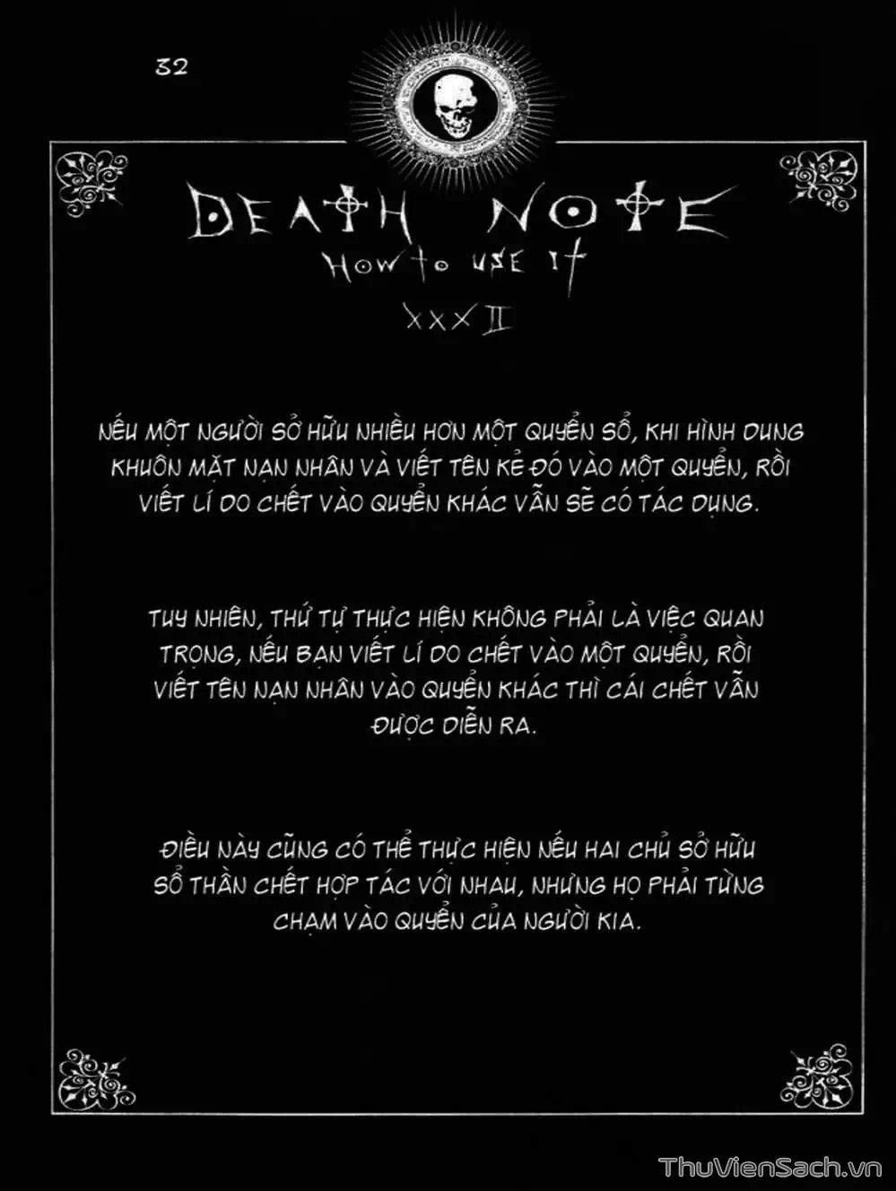 Truyện Tranh Cuốn Sổ Thiên Mệnh - Death Note trang 3