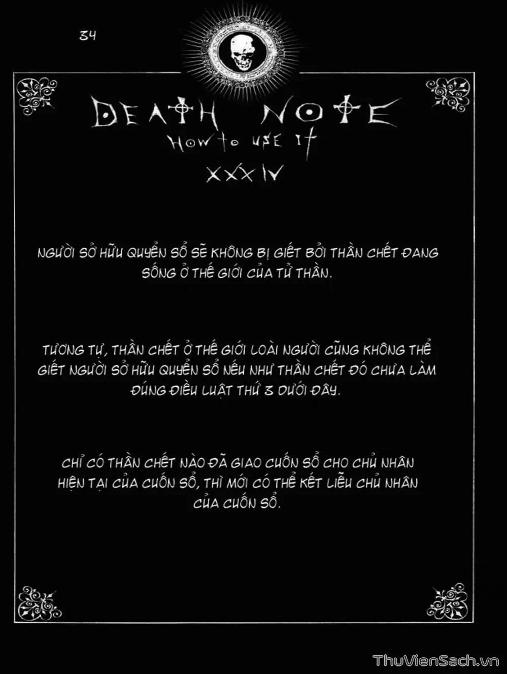 Truyện Tranh Cuốn Sổ Thiên Mệnh - Death Note trang 3