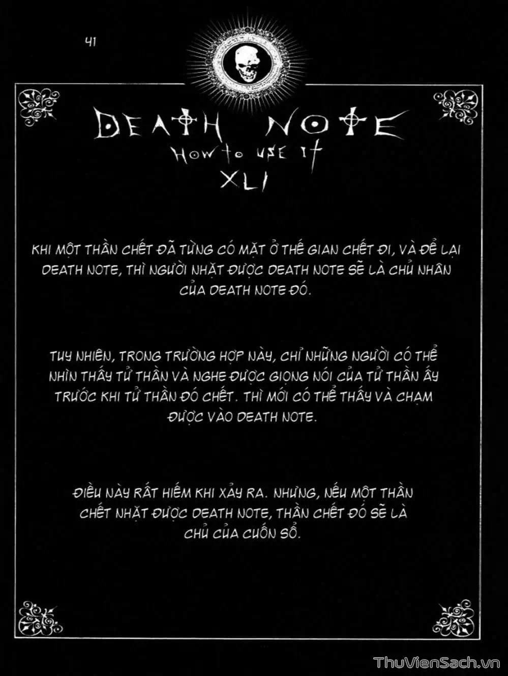 Truyện Tranh Cuốn Sổ Thiên Mệnh - Death Note trang 3