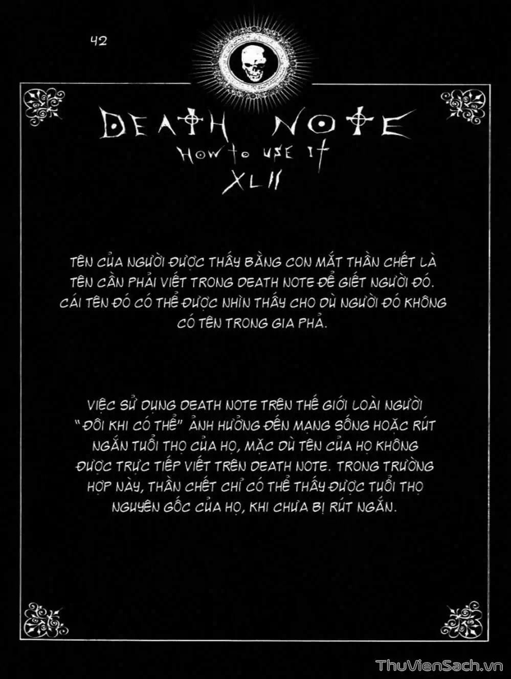 Truyện Tranh Cuốn Sổ Thiên Mệnh - Death Note trang 3