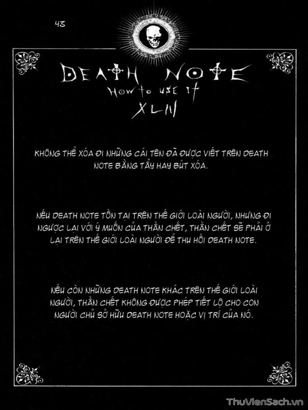 Truyện Tranh Cuốn Sổ Thiên Mệnh - Death Note trang 3