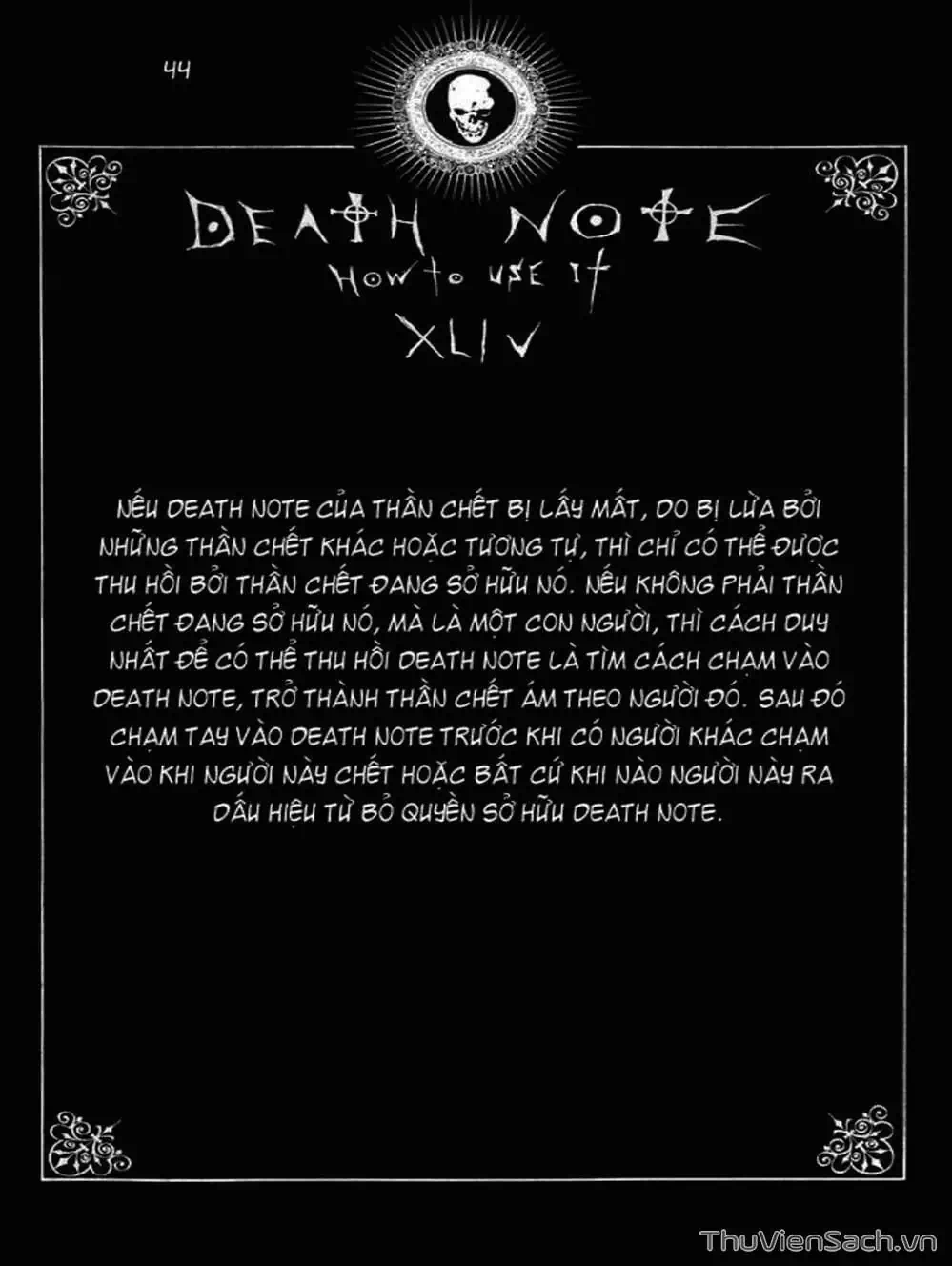 Truyện Tranh Cuốn Sổ Thiên Mệnh - Death Note trang 3