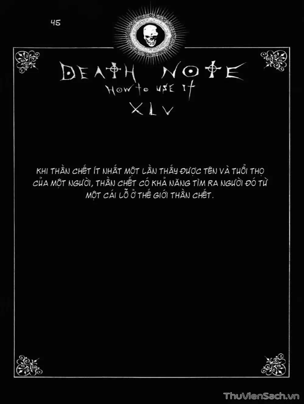 Truyện Tranh Cuốn Sổ Thiên Mệnh - Death Note trang 3