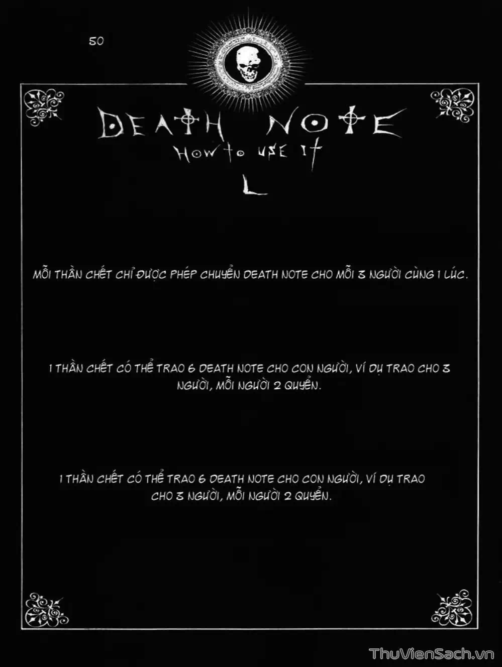 Truyện Tranh Cuốn Sổ Thiên Mệnh - Death Note trang 3