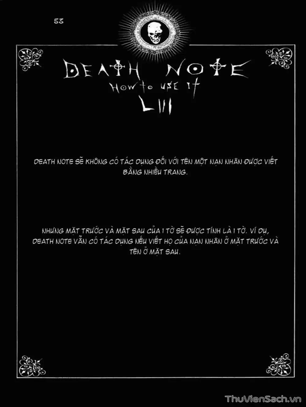 Truyện Tranh Cuốn Sổ Thiên Mệnh - Death Note trang 3