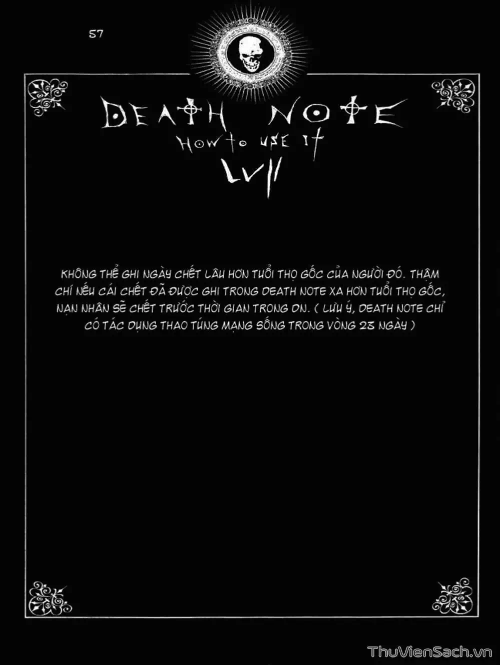 Truyện Tranh Cuốn Sổ Thiên Mệnh - Death Note trang 3