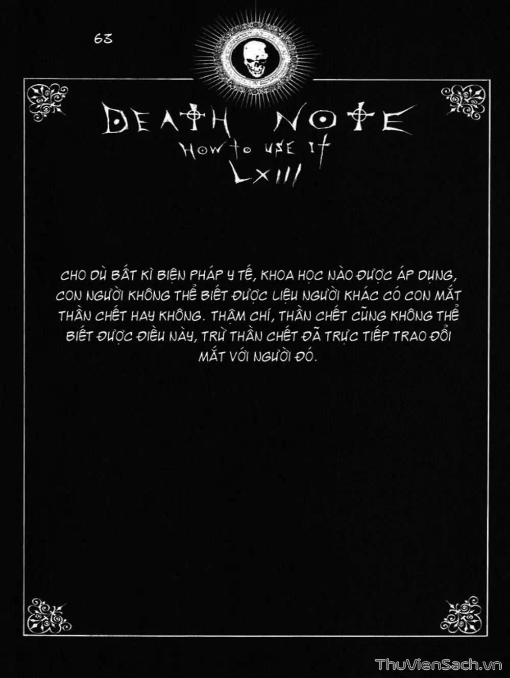 Truyện Tranh Cuốn Sổ Thiên Mệnh - Death Note trang 3