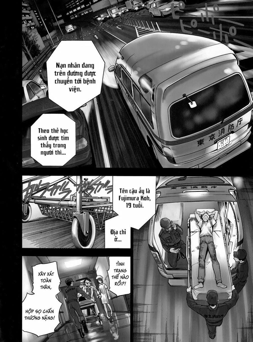 Truyện Tranh Sứ Giả Cái Chết - Deathtopia trang 7