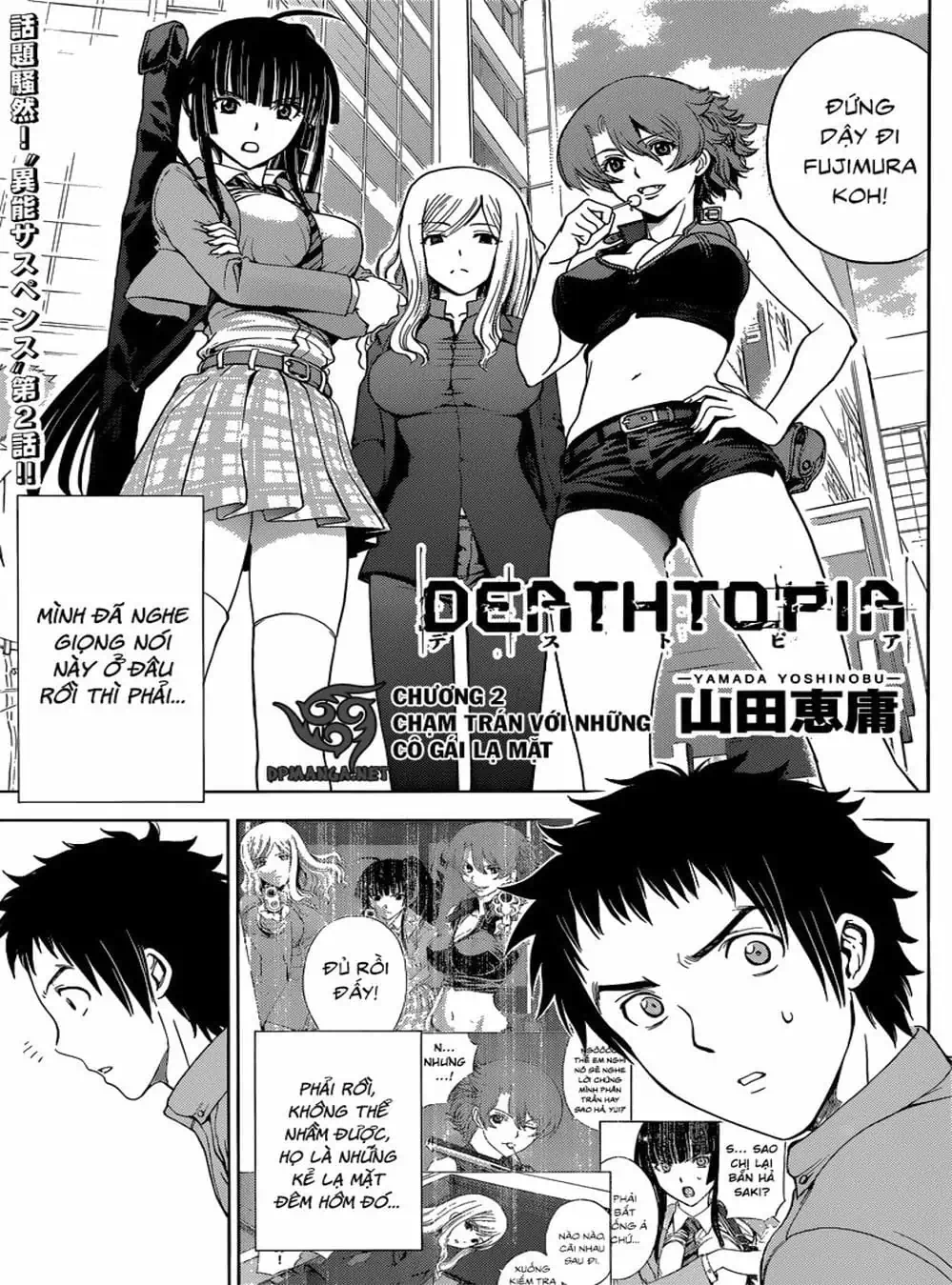 Truyện Tranh Sứ Giả Cái Chết - Deathtopia trang 7