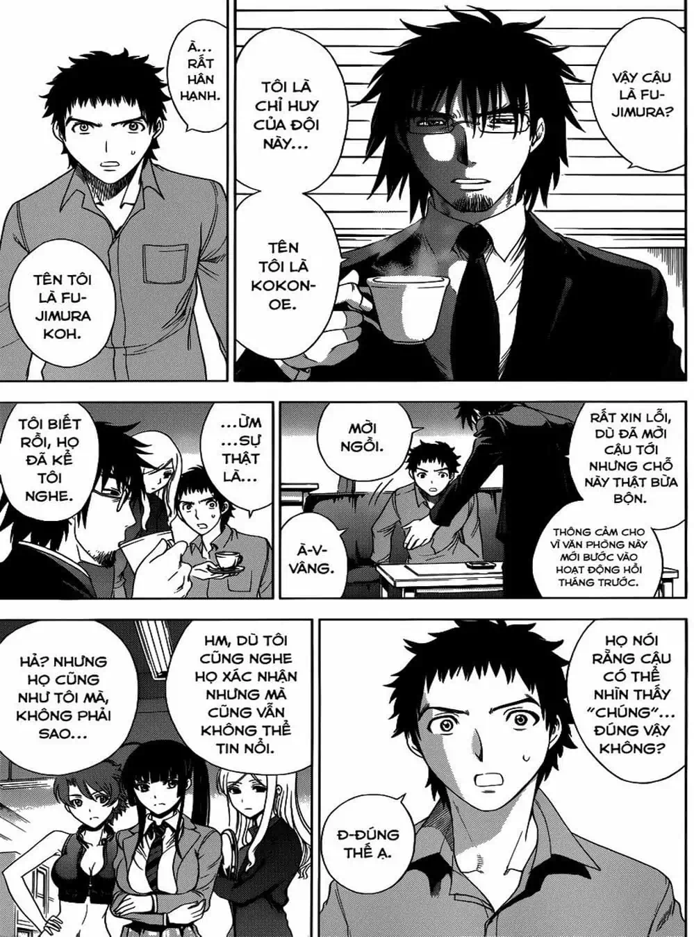 Truyện Tranh Sứ Giả Cái Chết - Deathtopia trang 7