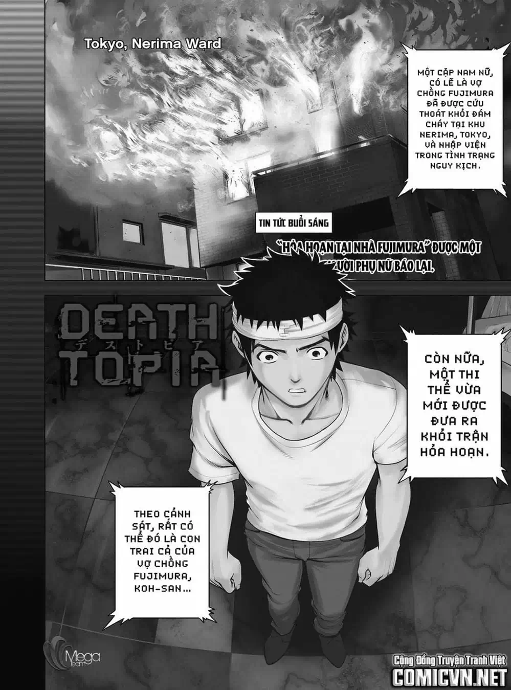 Truyện Tranh Sứ Giả Cái Chết - Deathtopia trang 7
