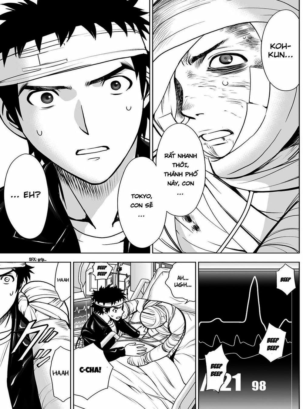 Truyện Tranh Sứ Giả Cái Chết - Deathtopia trang 7