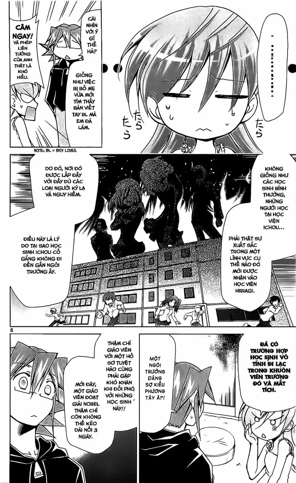 Truyện Tranh Thầy Giáo Lập Dị - Denpa Kyoushi trang 3