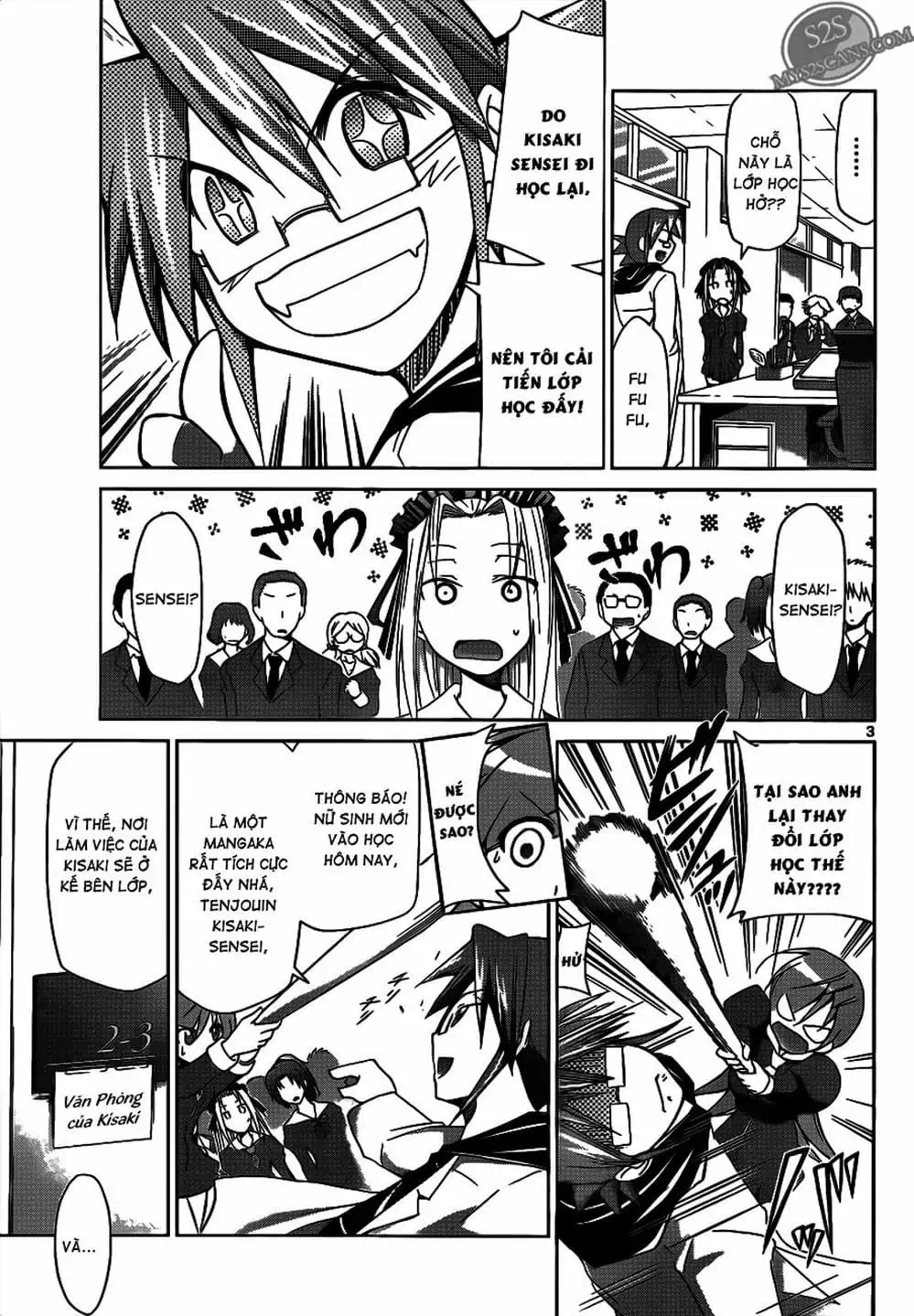 Truyện Tranh Thầy Giáo Lập Dị - Denpa Kyoushi trang 3