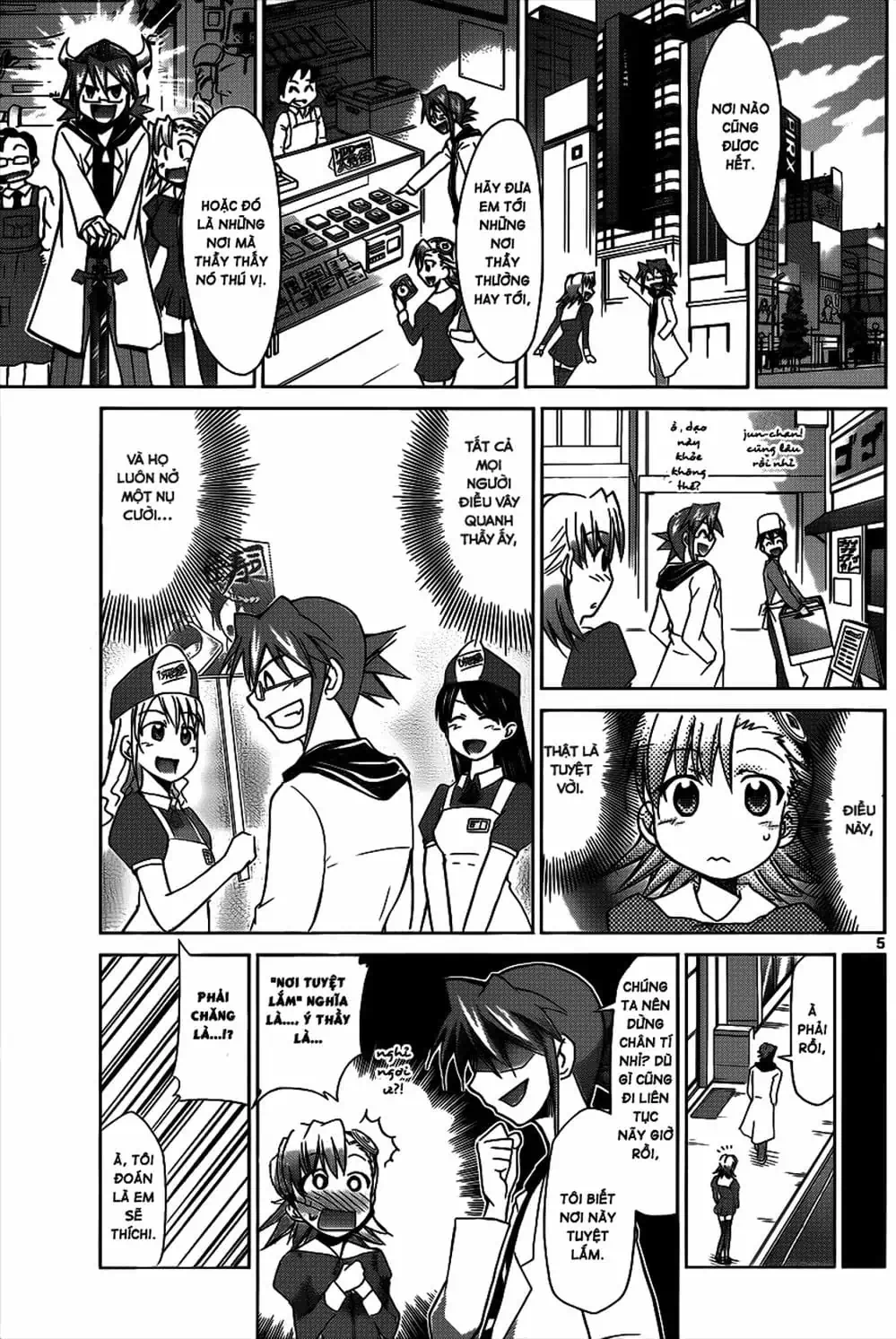 Truyện Tranh Thầy Giáo Lập Dị - Denpa Kyoushi trang 3