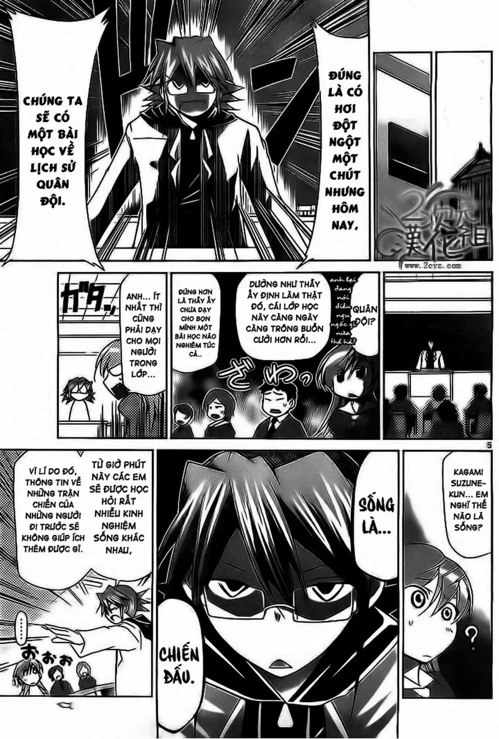 Truyện Tranh Thầy Giáo Lập Dị - Denpa Kyoushi trang 3