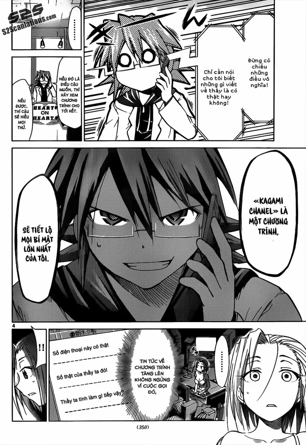 Truyện Tranh Thầy Giáo Lập Dị - Denpa Kyoushi trang 3